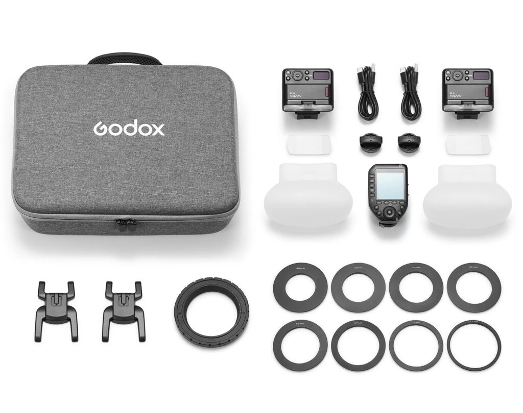 Godox MF12-DK1 dental kit what’s included