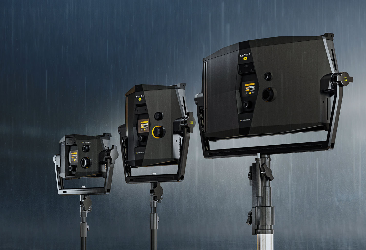 Litepanels Astra IP Half 1x1 1x2 Bi-Color weatherproof LED panel lights