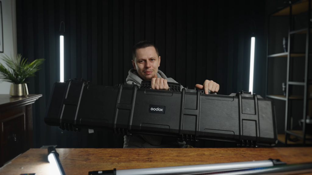 Niedźwiedź Filmuje Godox TL series LED tube lights TL30 TL60 TL120 review hard case
