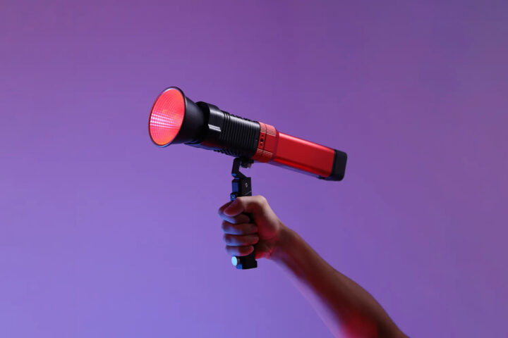 GVM-PD60C RGB LED COB PocketLight mini-bowens video lighting