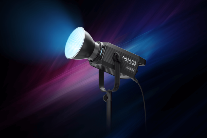NANLITE FS-300C COB RGB Bi-Color LED video Bowens light