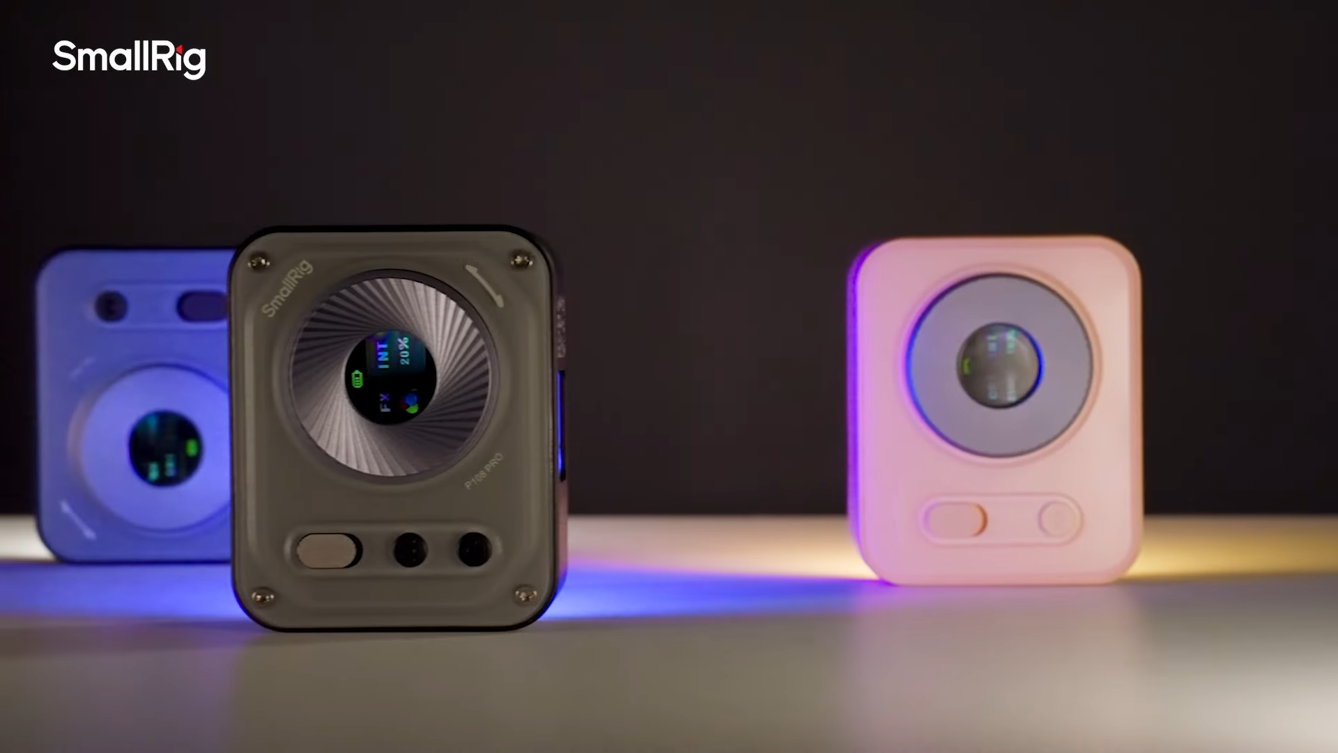 SmallRig Vibe P96 Pro bi-color P108 Pro RGB compact pocket mini on-camera led video lights