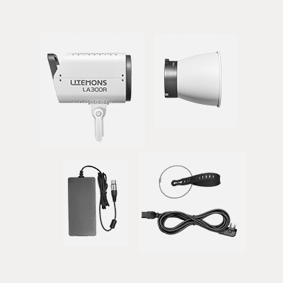 Godox LITEMONS LA150R LA200R LA300R LA300Bi COB LED RGB Creative Video Lights what's included in the kit