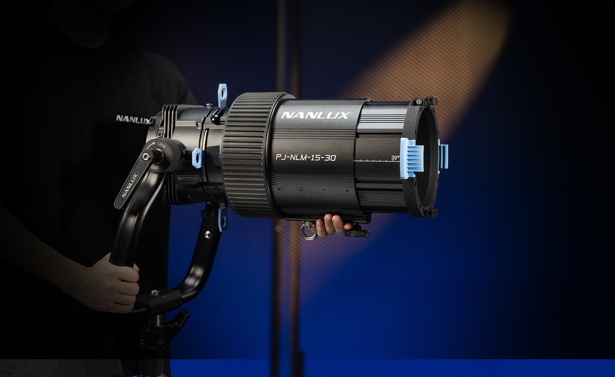 Nanlux NL Mount Projection Spotlight Attachment 15-30° for Evoke series LED