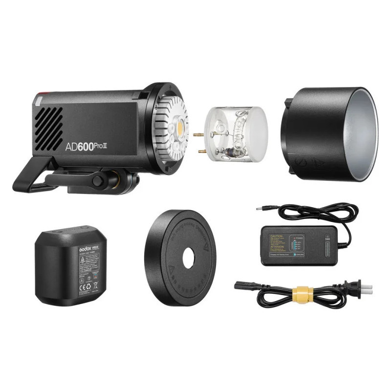 Godox AD600ProII outdoor portable flash strobe monolight what's included in the kit