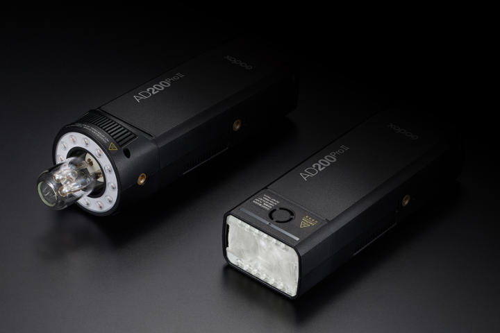 Godox AD200Pro II pocket portable outdoor off-camera flash with replaceable heads