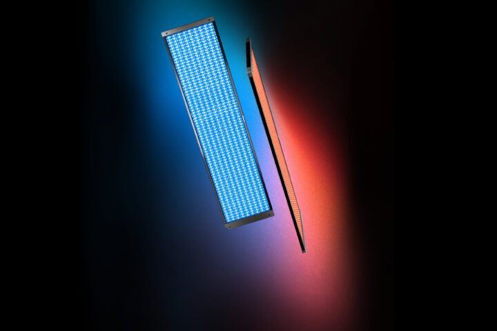 Nanlite PavoSlim 240CL slim 4x1 full color RGB LED panel light