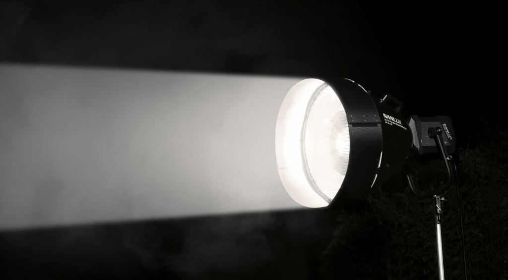 Nanlux NL70 Parallel Beam Reflector RF-NL-PB NL mount with Evoke series COB LED light 2400B