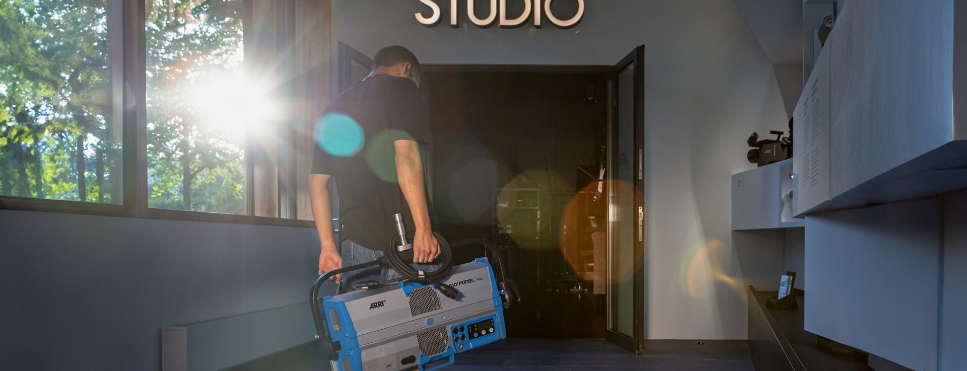 ARRI SkyPanel S60 Pro RGBW full color professional video production and filmmaking cine led panel light