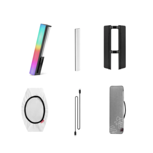 ZHIYUN CINEPEER C100 RGB LED bar wand tube light what's included in the basic kit