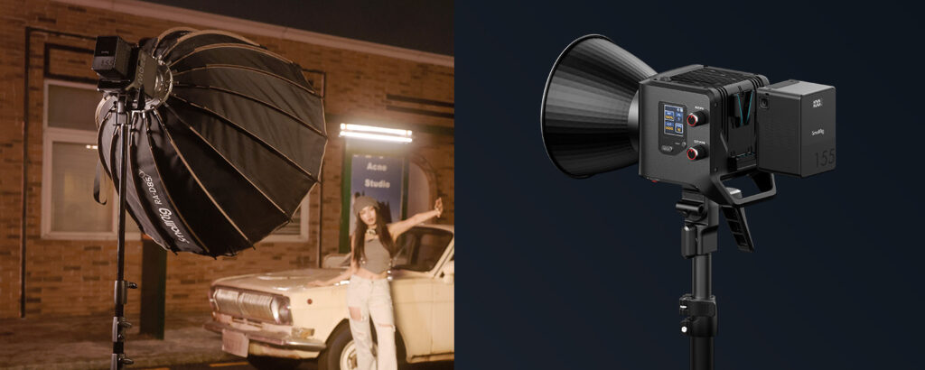 SmallRig RC 220 Pro COB LED video lights Daylight Bi Color