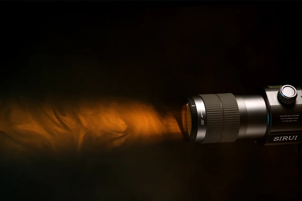 SIRUI 18-36° projector lens projection attachment with zoom for COB LED lights