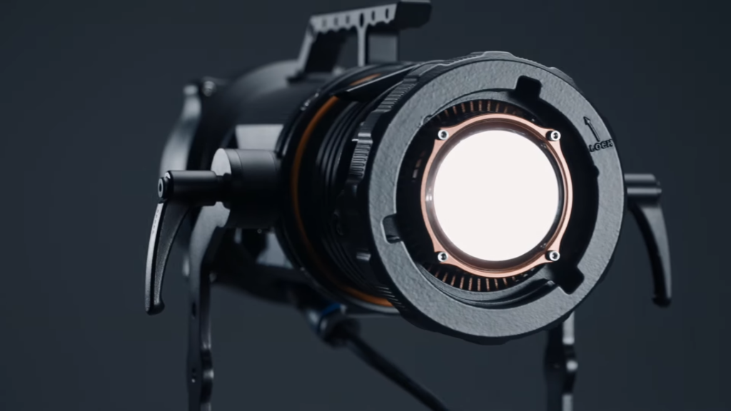 Maxima 6 GaN MKII professional COB LED cinema video light with Bowens mount locking ring