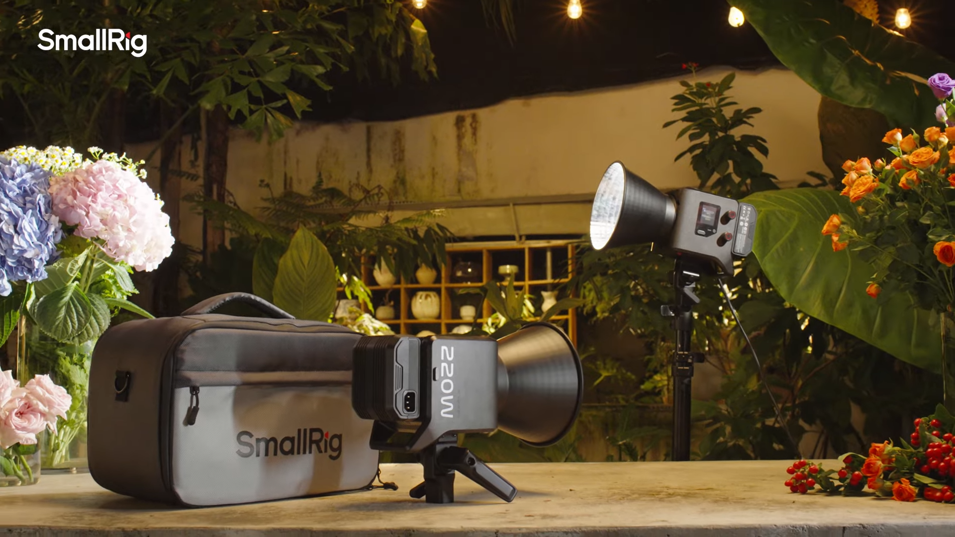 SmallRig RC 220 Pro COB LED video lights Daylight Bi Color