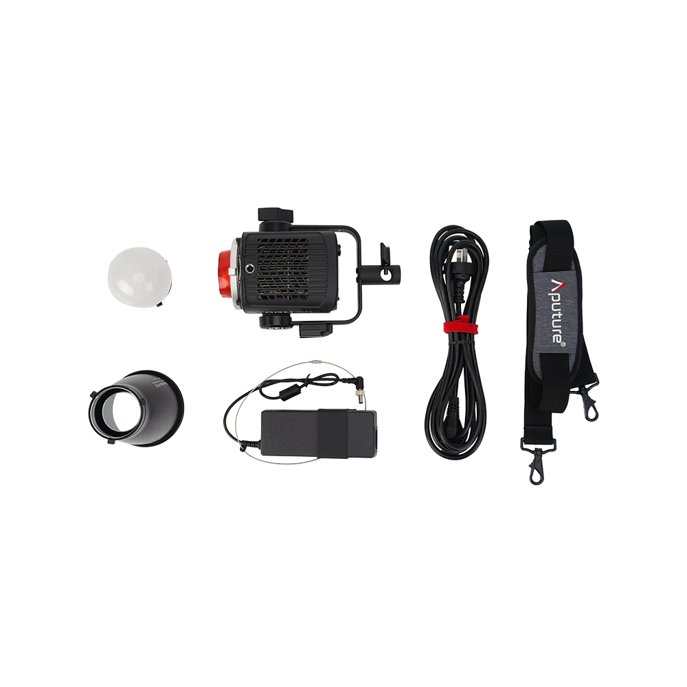 Aputure STORM 80c full color compact professional BLAIR-CG COB LED light what's included in the kit