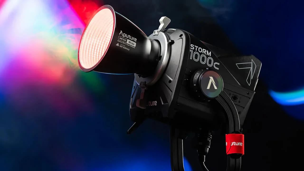 Aputure STORM 1000c full color professional BLAIR-CG COB LED light
