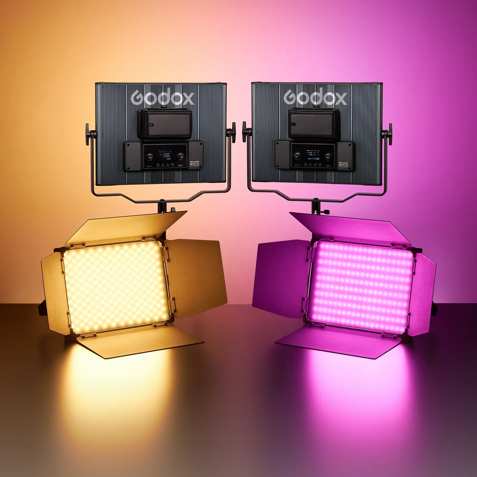 Godox LDX series LED panel lights LDX50R LDX50Bi LDX100R LDX100Bi