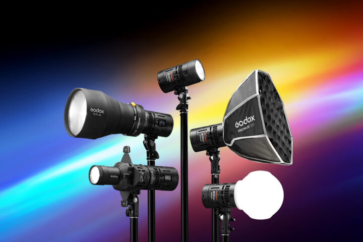 Godox KNOWLED series MS60Bi MS60R modular COB LED lights bi-color rgb full color