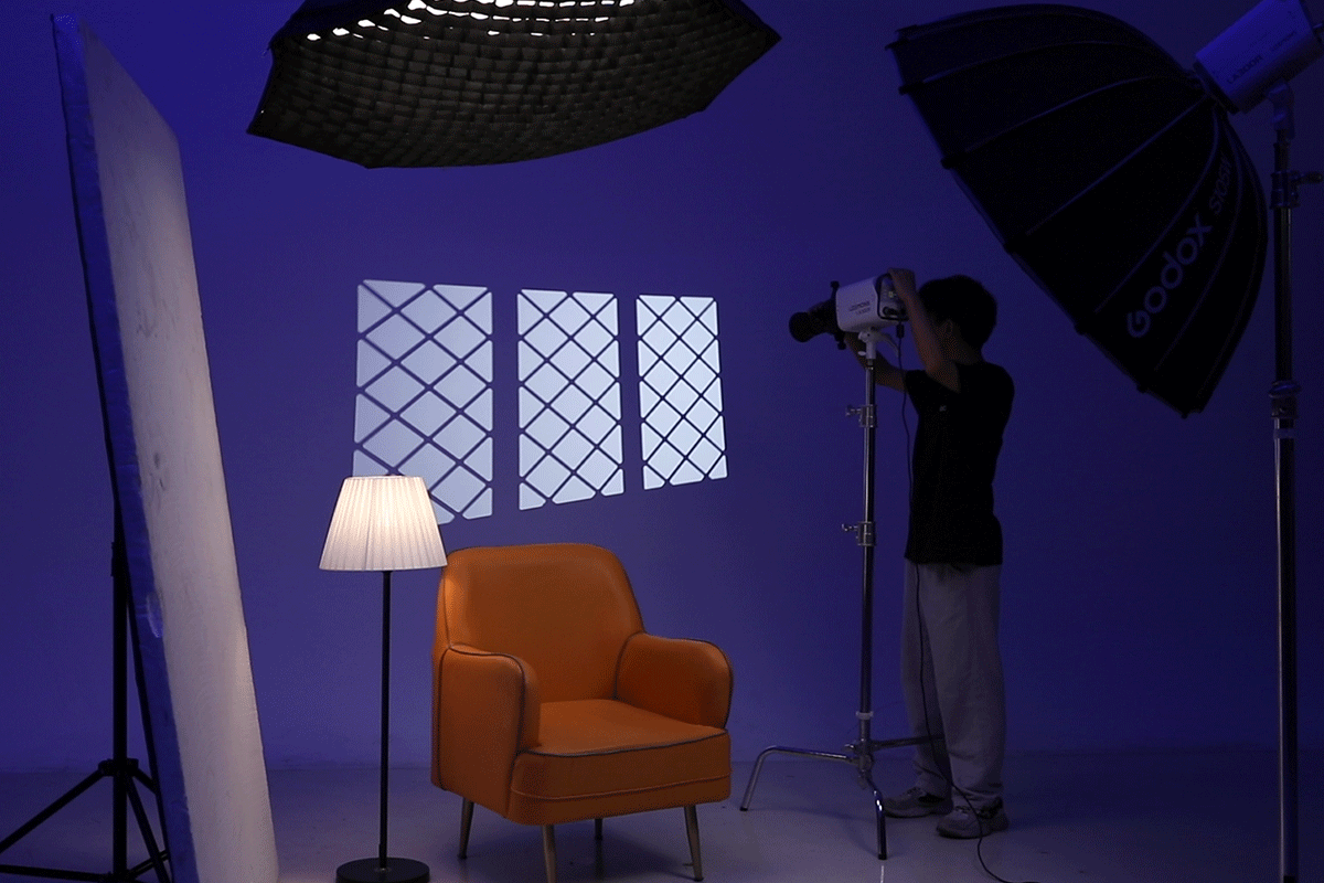 Godox BP-SE LED projection attachment optical snoot optical lens gobo for LITEMONS LA series