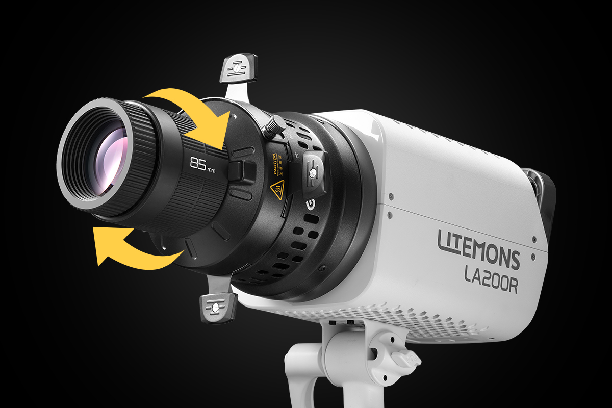 Godox BP-SE LED projection attachment optical snoot optical lens gobo for LITEMONS LA series
