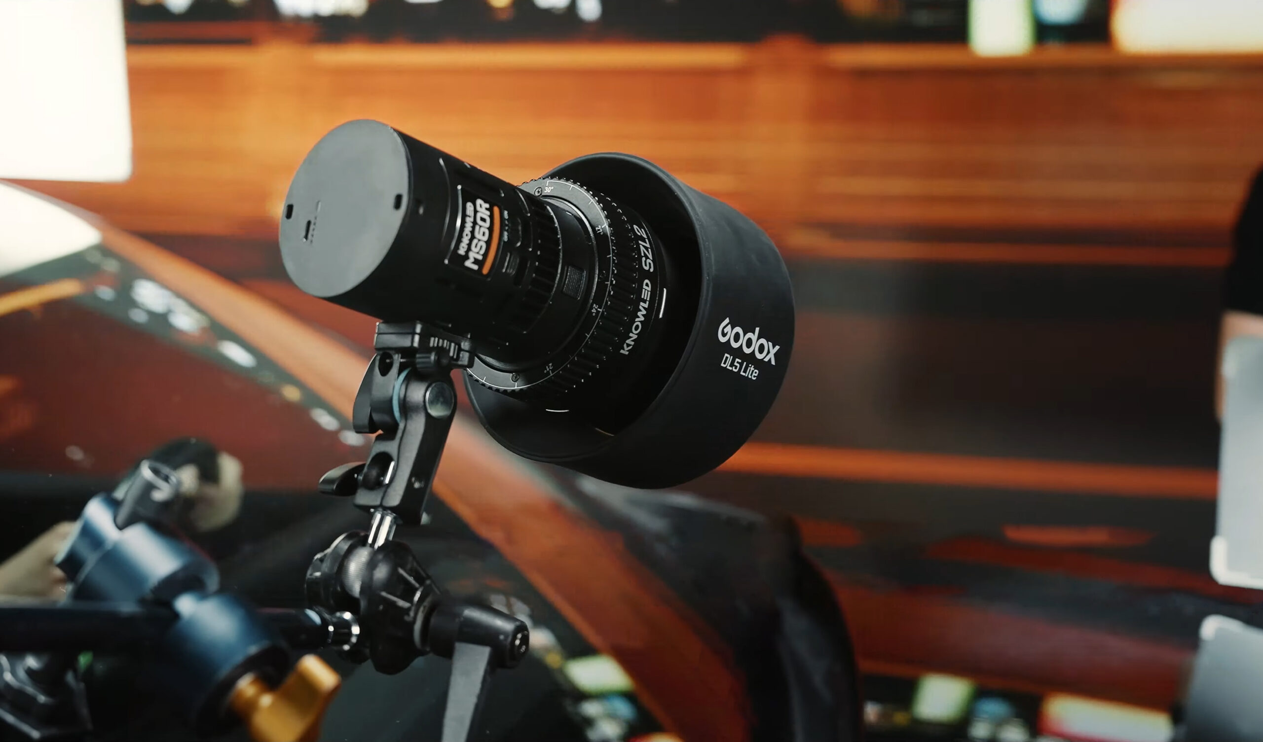 Godox KNOWLED series MS60Bi MS60R modular COB LED lights bi-color rgb full color with DL5 lite booster