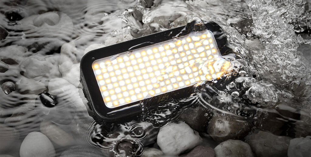 Godox WL8P bi-color waterproof LED light