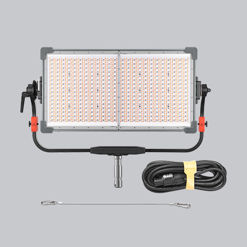 Godox KNOWLED P1200R Hard PRO professional full color LED panel light for video movie film production what's included in the kit